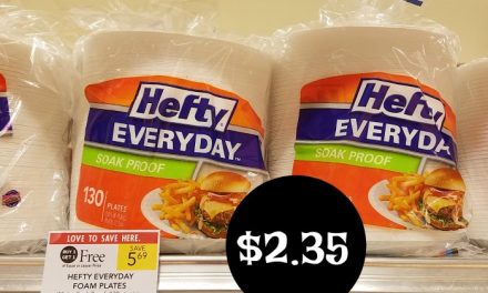 Hefty Everyday Foam Plates – BIG Packs Just $2.35