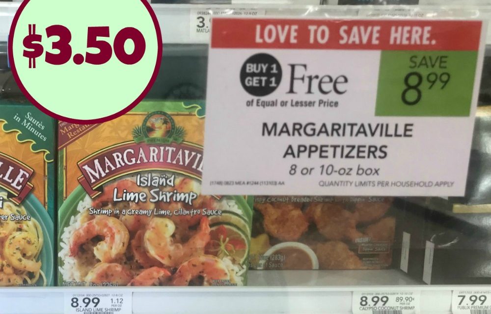 Margaritaville Appetizers Just $3.50 At Publix