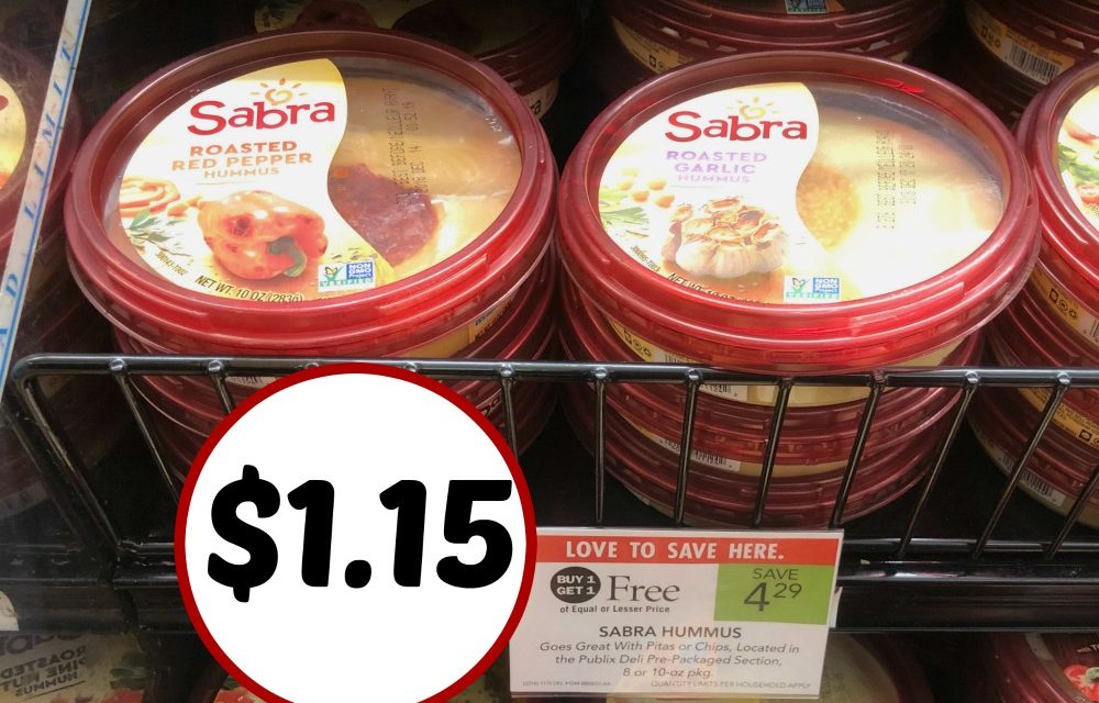 Sabra Hummus Only $1.15 At Publix