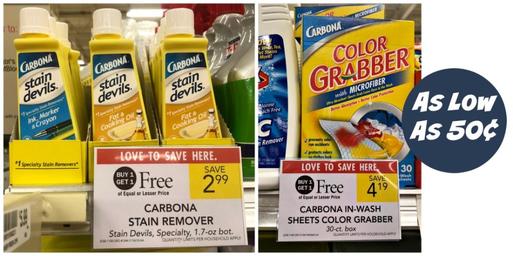 Carbona Products As Low As 50¢ At Publix | iHeartPublix