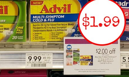 Advil Multi-Symptom Cold & Flu As Low As $1.99 At Publix