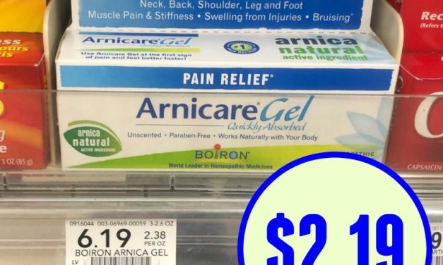 Arnicare Gel Just $2.19 At Publix (Save $6)