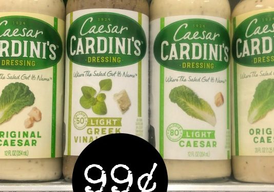 Caesar Cardini’s Dressing As Low As 99¢ At Publix