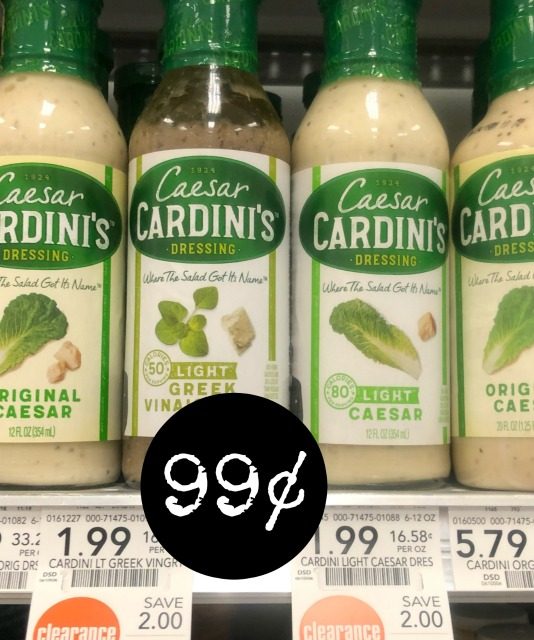 Caesar Cardini’s Dressing As Low As 99¢ At Publix