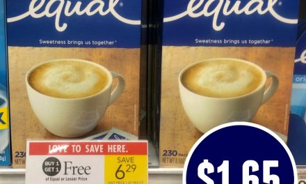 Nice Deal On Equal Sweetener At Publix – 230ct Box Just $1.65