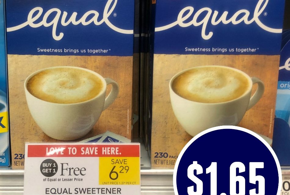 Nice Deal On Equal Sweetener At Publix – 230ct Box Just $1.65