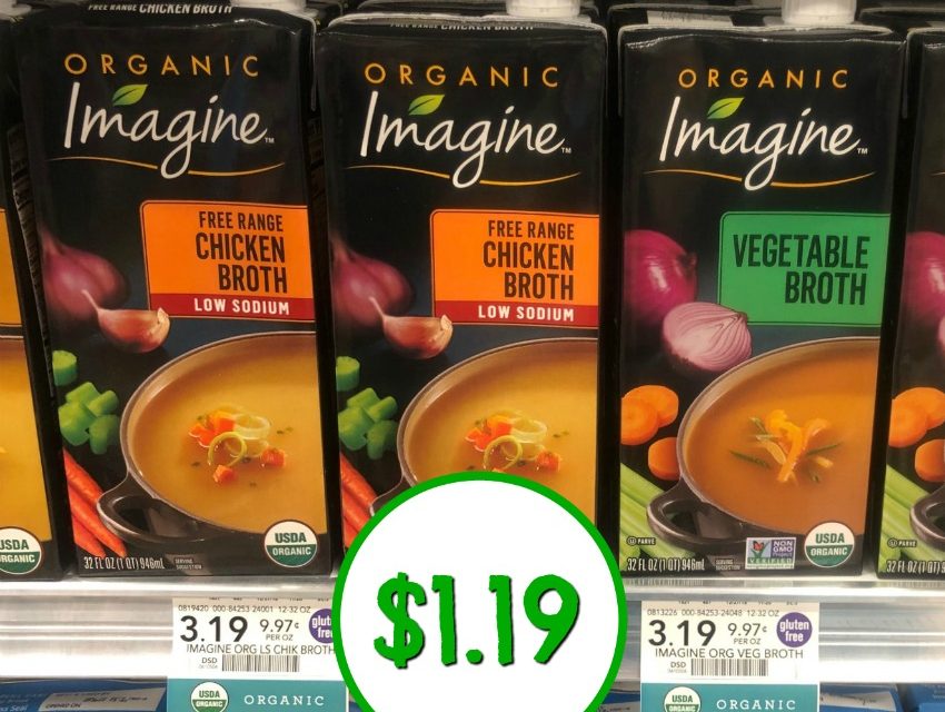 Imagine Organic Broth Just $1.19 At Publix