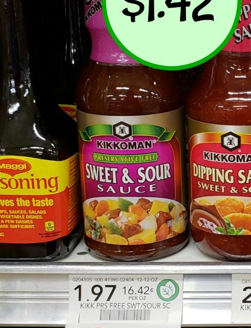 Kikkoman Sweet & Sour Sauce – Just $1.42 At Publix