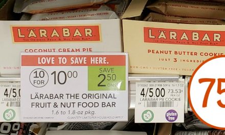 Larabar Just 75¢ Each At Publix