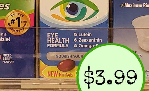 New Ocuvite Coupon To Print – Supplements Just $3.99 At Publix (Less Than Half Price)