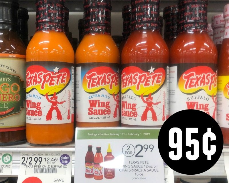 Texas Pete Wing Sauce Just 95¢ At Publix