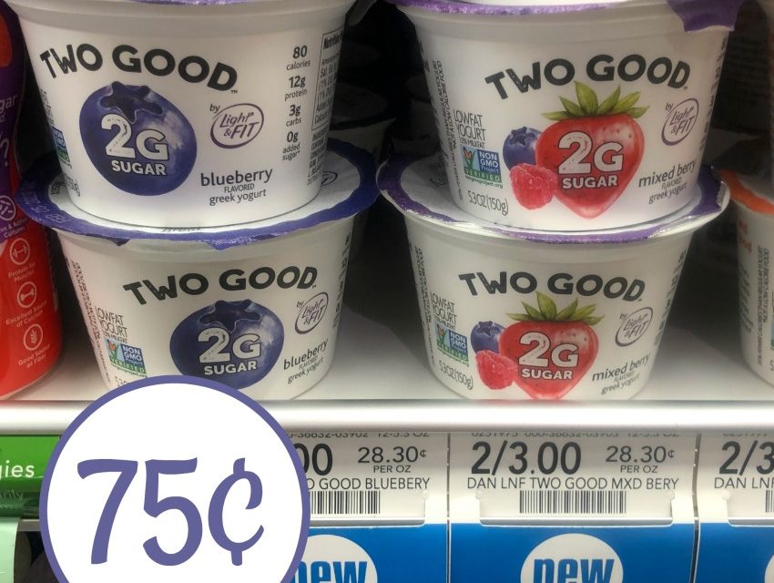 New Two Good Greek Lowfat Yogurt As Low As 75¢ At Publix (Half Price)