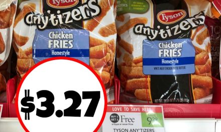 Tyson Any’tizers As Low As $3.27 Per Bag At Publix