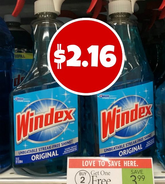 Windex Coupon For Publix Sale – Just $2.16 Per Bottle