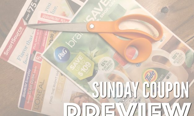 Sunday Coupon Preview For 1/2 – FOUR Inserts