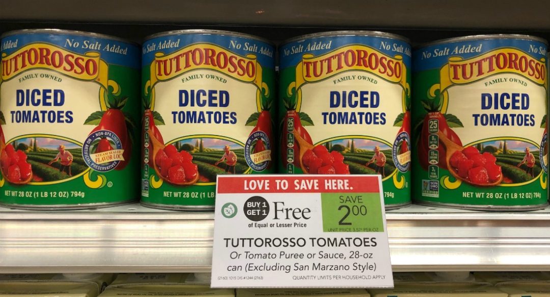 Tuttorosso Tomatoes As Low As 75¢ Per Can At Publix | iHeartPublix