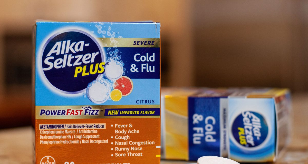 Alka-Seltzer Plus Items As Low As $4.49 At Publix (Regular Price $8.49)