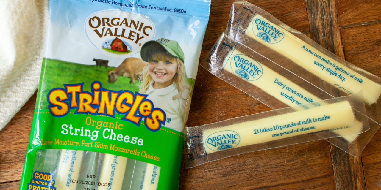 Organic Valley Stringles Cheese Just $3.29 At Publix (Plus Cheap Ghee)