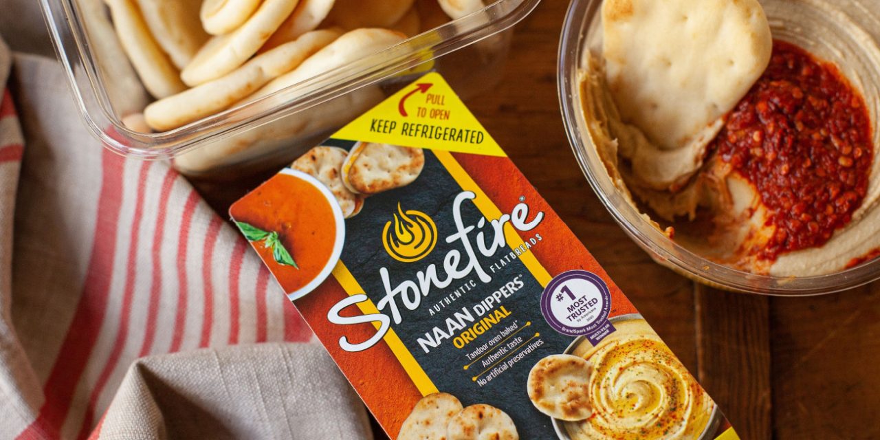 Stonefire Naan Dippers or Rounds Just $2 At Publix (Regular Price $4.49)