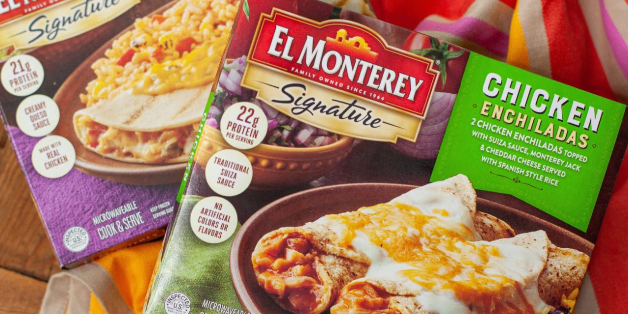 El Monterey Entrees As Low As $1 At Publix