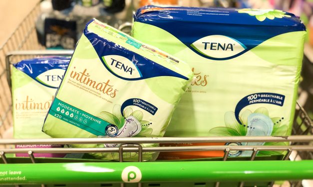 Tena Pads Are As Low As 89¢ At Publix