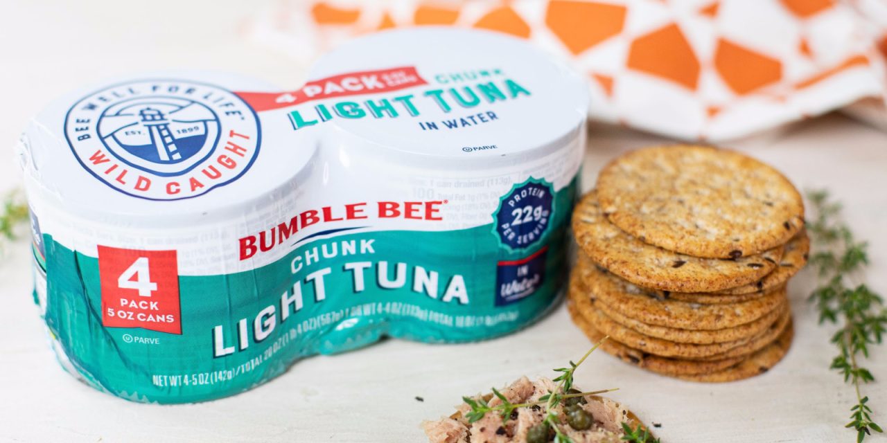 4 Packs Of Bumble Bee Chunk Light Tuna Just $2.99 At Publix (75¢ Per Can)