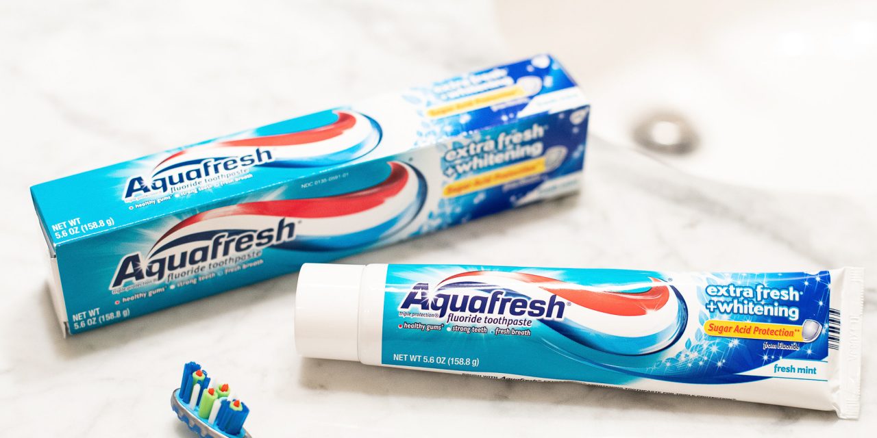 Aquafresh Toothpaste As Low As $1.04 At Publix