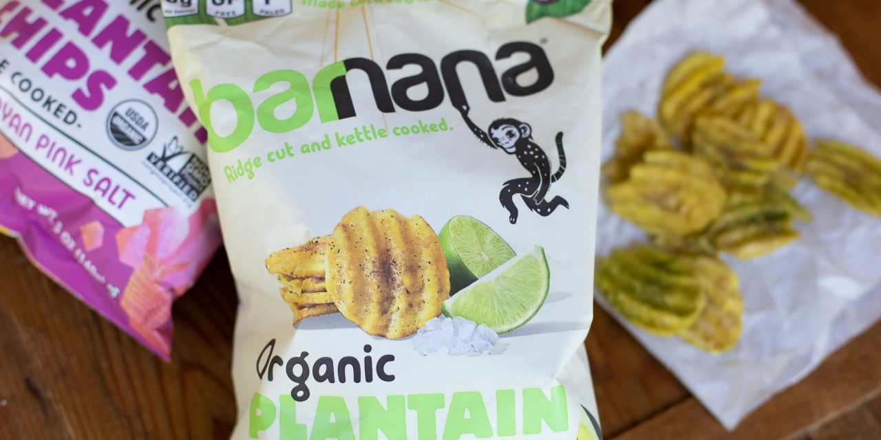 Barnana Organic Plantain Chips Just $2 At Publix (Regular Price $4.29)