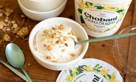 Chobani Zero Sugar Tubs Just $2.50 At Publix (Regular Price $5.99)