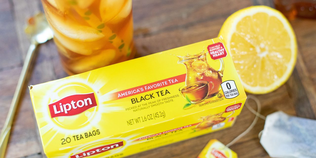 Lipton Tea Bags As Low As 50¢ Per Box At Publix