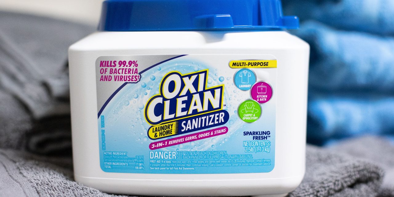 Keep Your Family’s Favorite Things CLEAN CLEAN With New OxiClean™ Laundry & Home Sanitizer