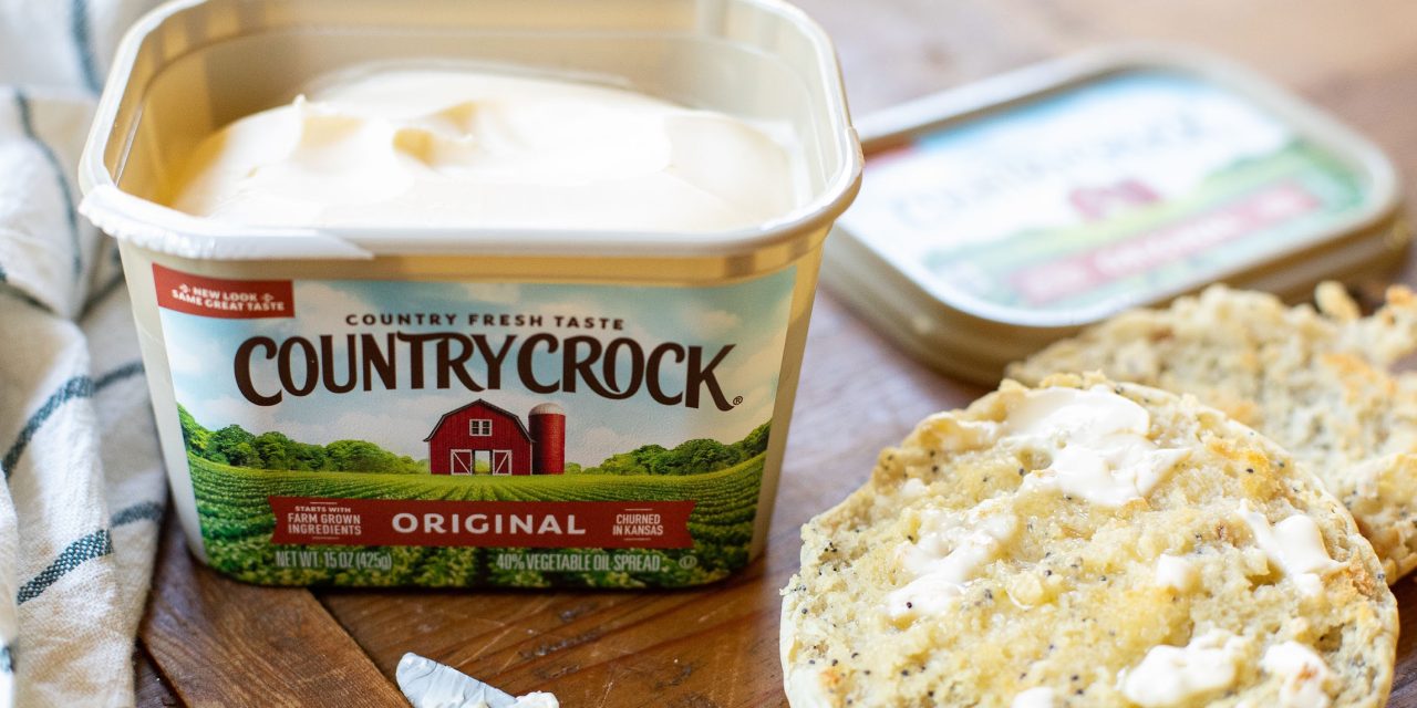 Country Crock Spread Just $1.33 Per Tub At Publix