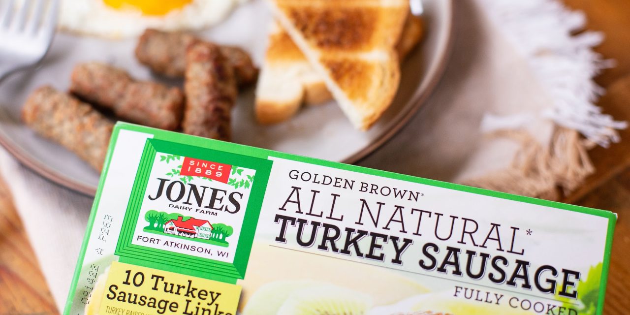 Jones Dairy Farm Golden Brown Sausage Patties Or Links Just $1.50 At Publix