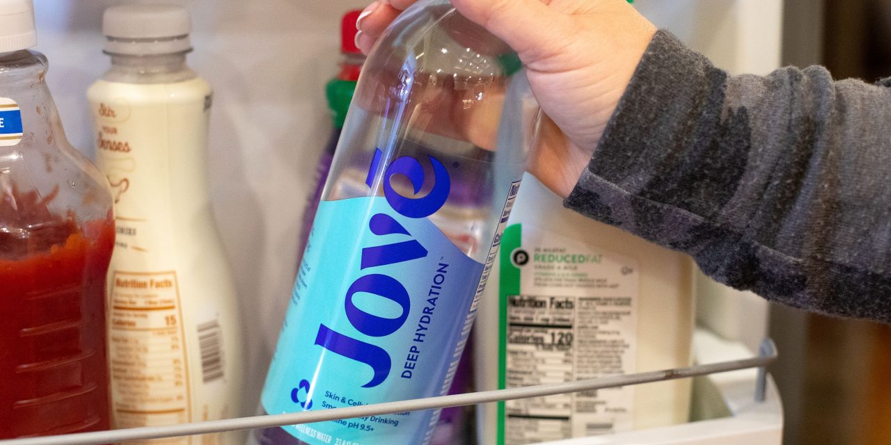 FREE Jove Alkaline Water At Publix