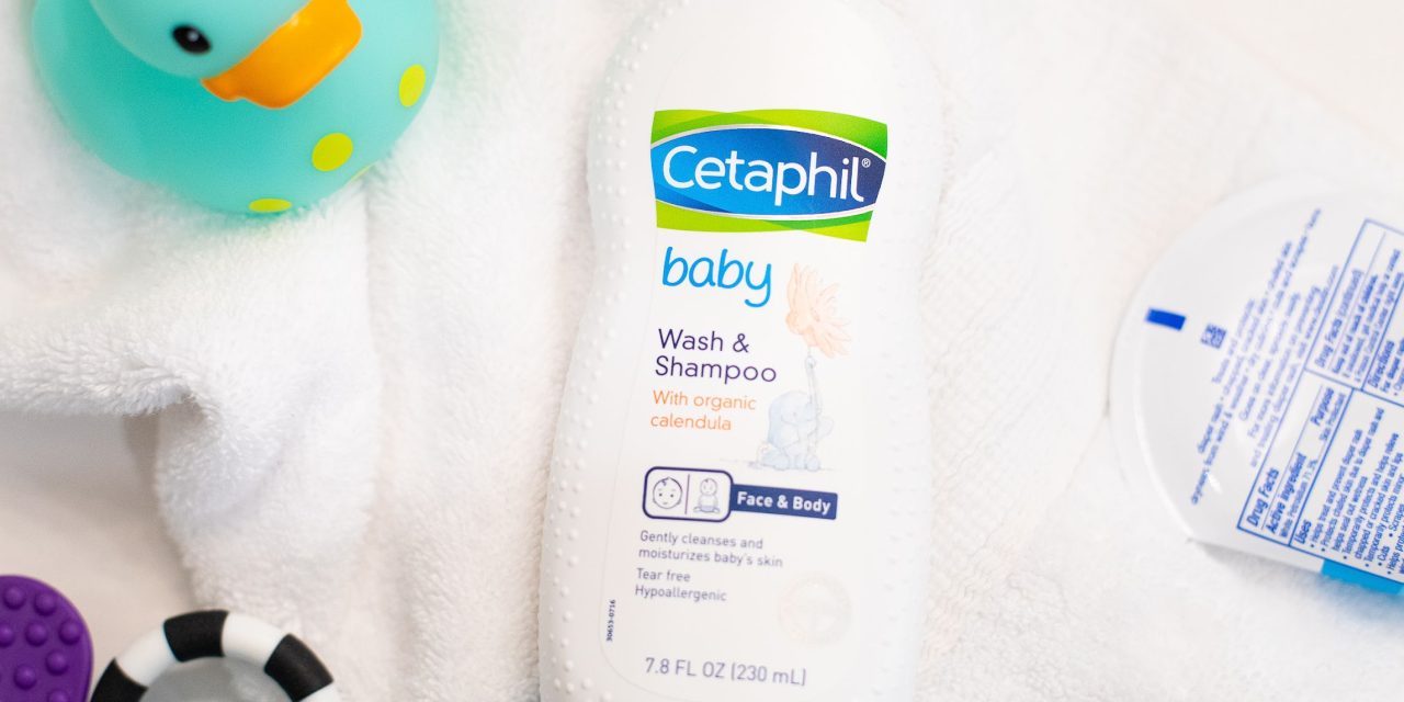 Cetaphil Baby Wash & Shampoo Is As Low As 49¢ At Publix