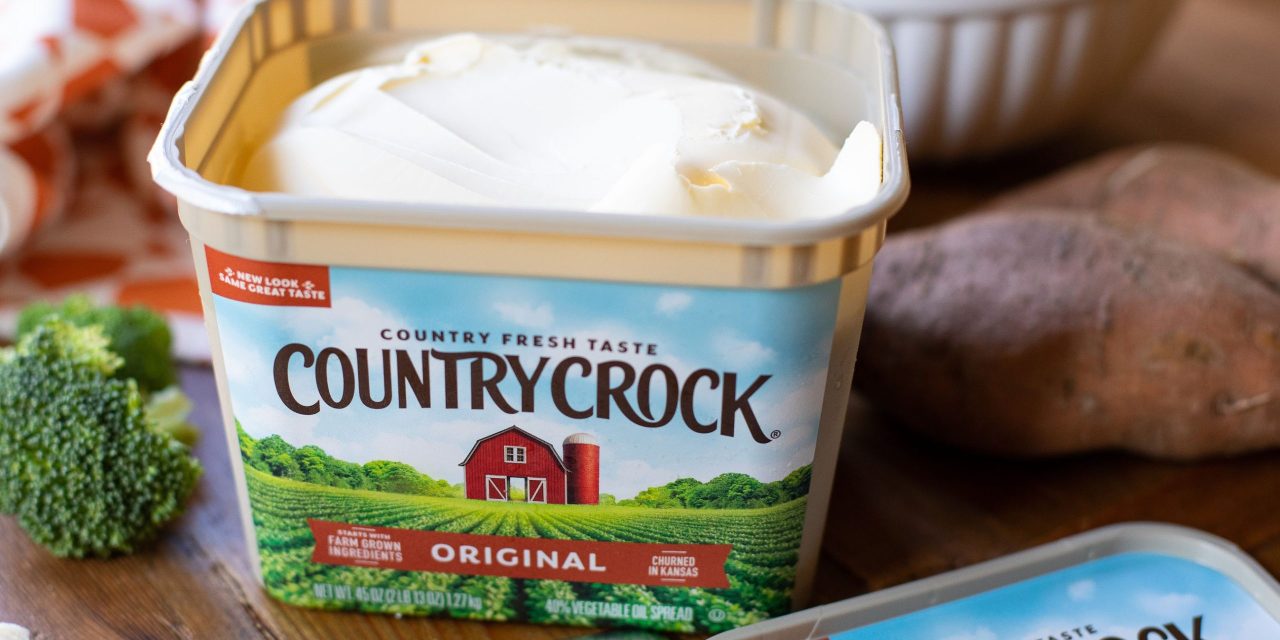 Big Tubs Of Country Crock Spread As Low As $1.15 At Publix