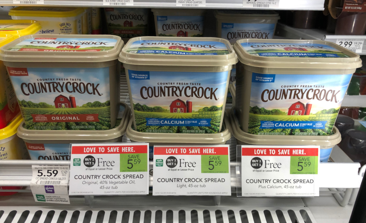 Country Crock Spread BIG Tubs Just $2.30 At Publix on I Heart Publix 2