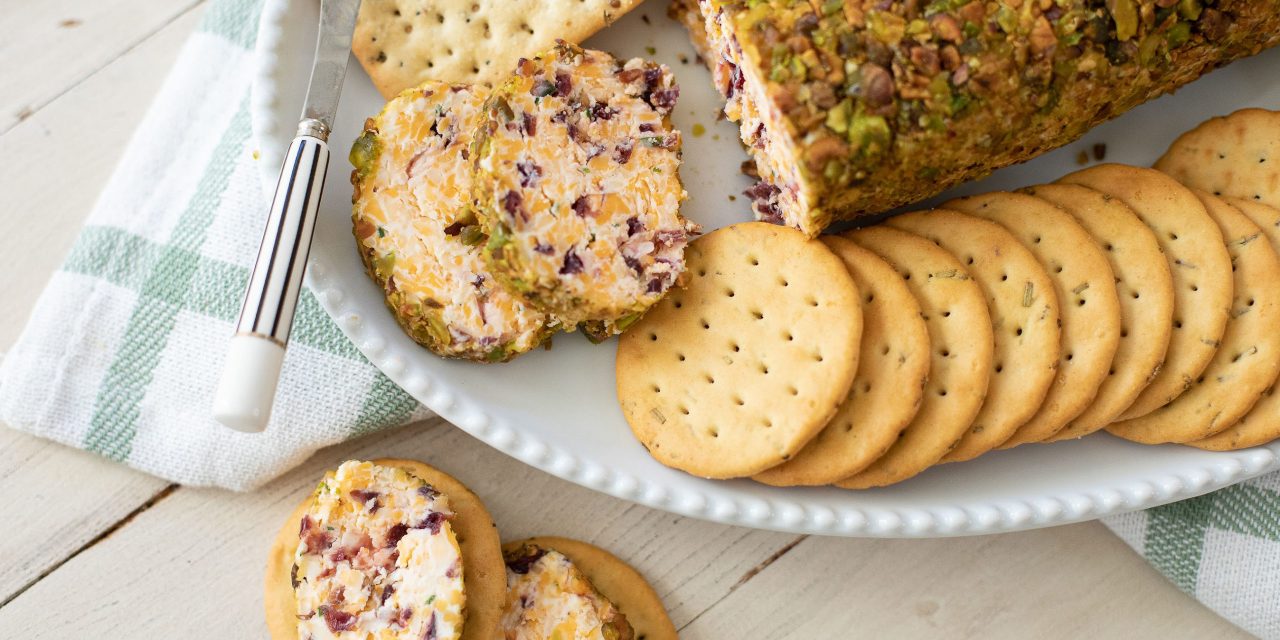 Have Plenty Of Amish Country Cheese On Hand For Your Holiday Entertaining – Try My Cranberry Pistachio Swiss Colby Cheese Log