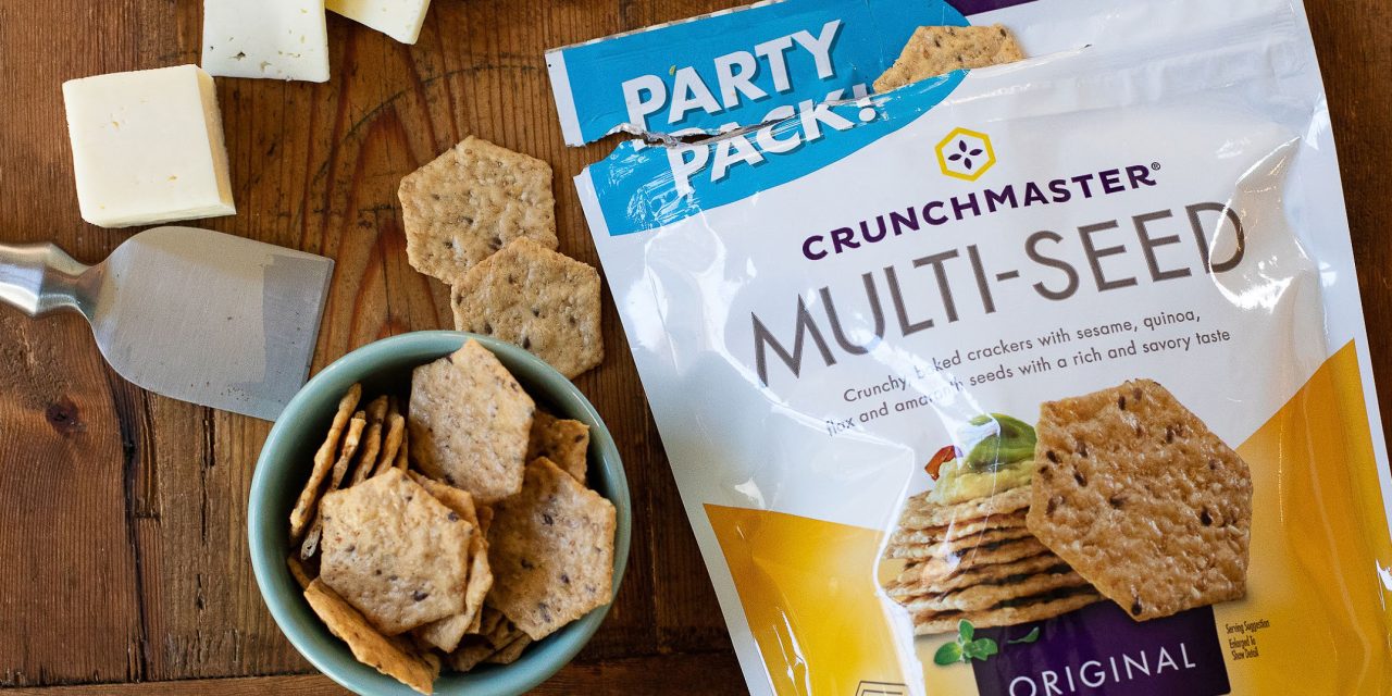 Crunchmaster Multi Seed Party Pack Just $3.99 At Publix (Regular Price $7.49)