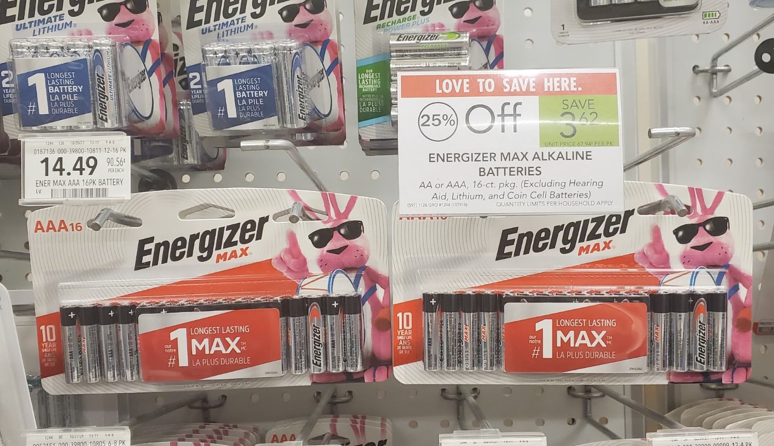 Nice Deal On Energizer Max Batteries At Publix - As Low As 55¢ Per Battery on I Heart Publix