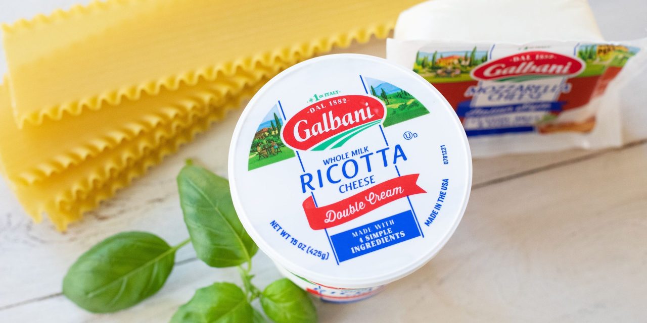 Galbani Ricotta As Low As 99¢ At Publix