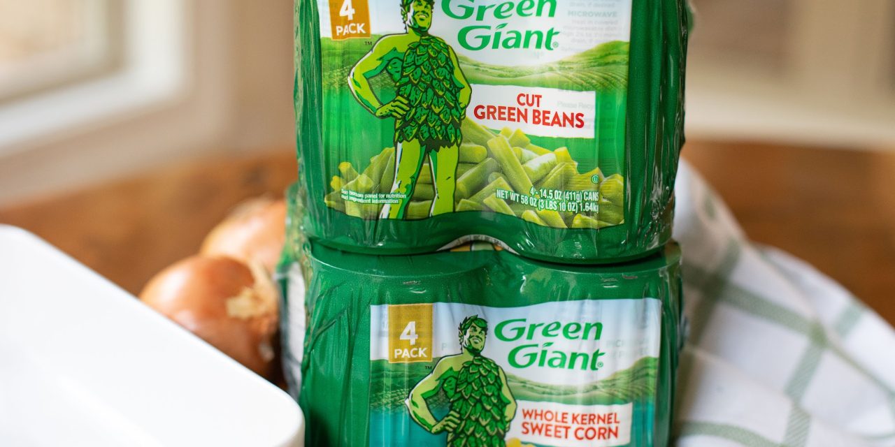 4-Pack Of Green Giant Vegetables Just $2.65 (66¢ Per Can)