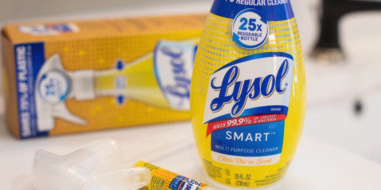 Lysol Smart Multi Purpose Cleaner Starter Kit Just $3.15 At Publix