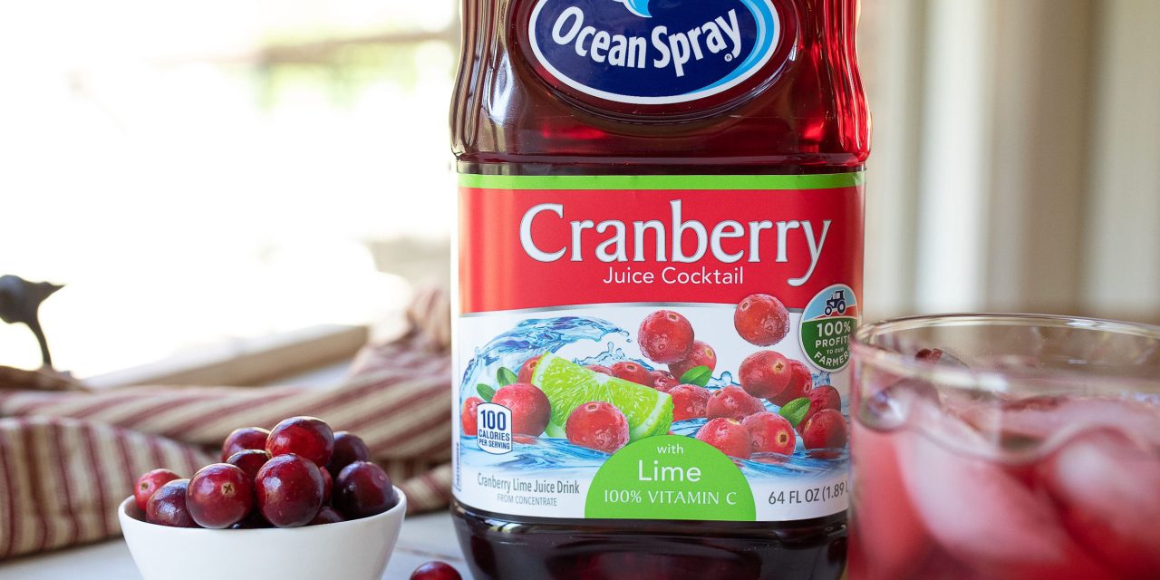 Ocean Spray Juice Cocktail Just $2 At Publix