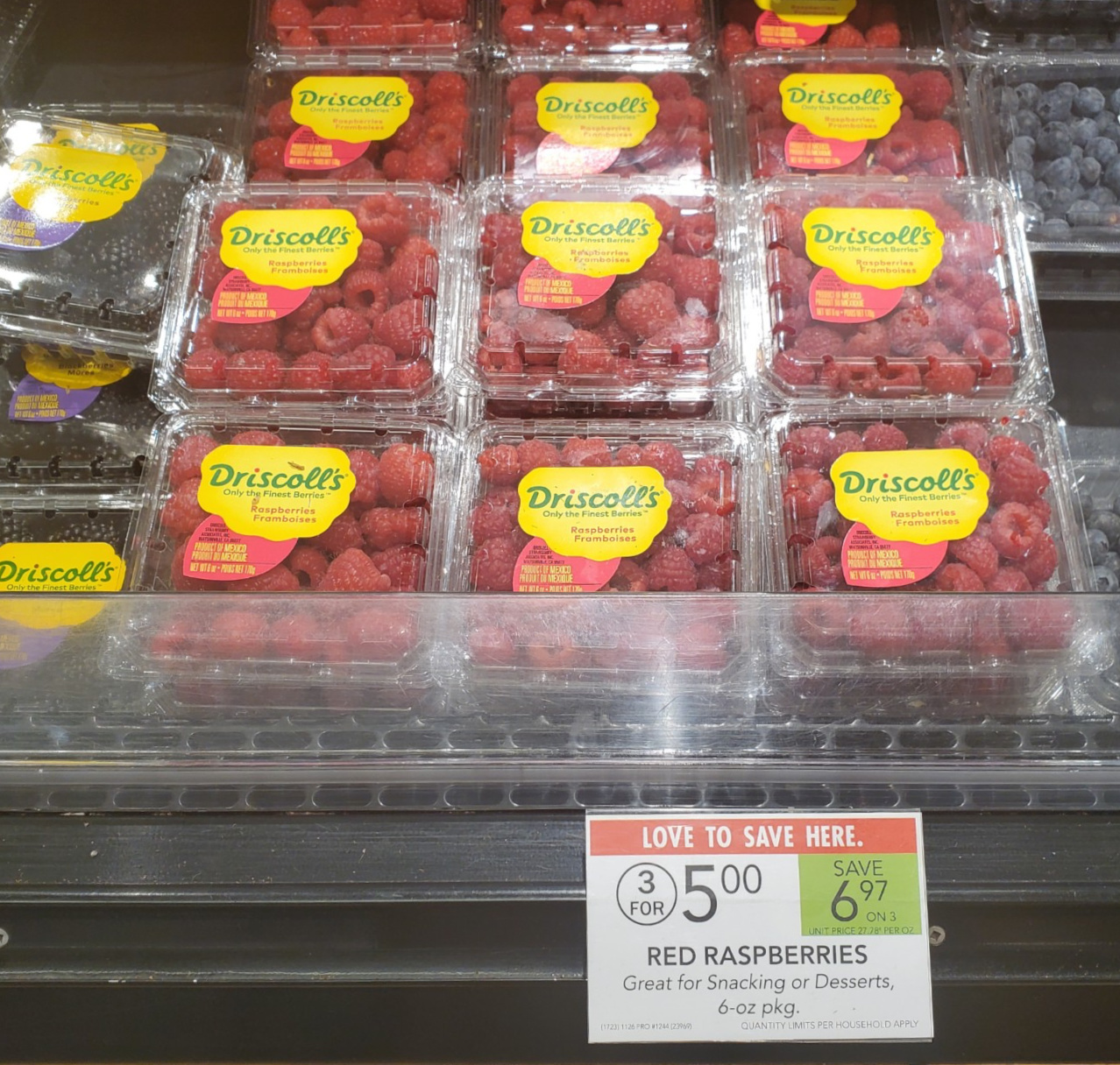 Driscoll's Red Raspberries Just $1.42 At Publix (Less Than Half Price!) on I Heart Publix