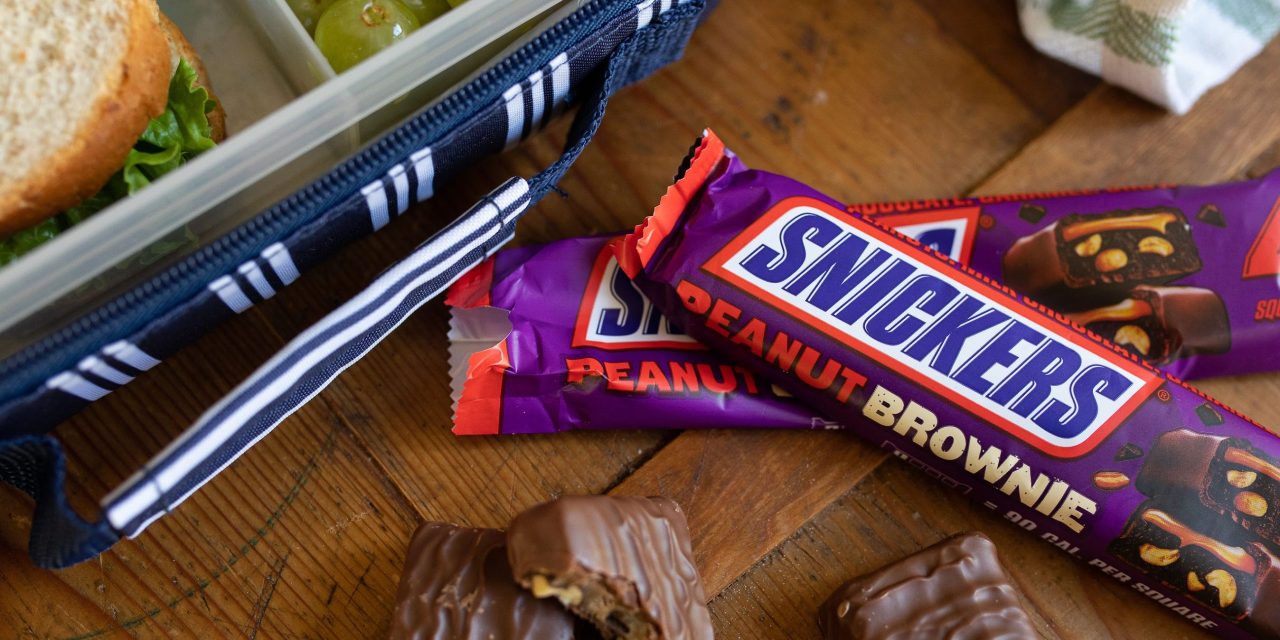 Snickers Peanut Brownie Candy Bar Just $1.44 At Publix