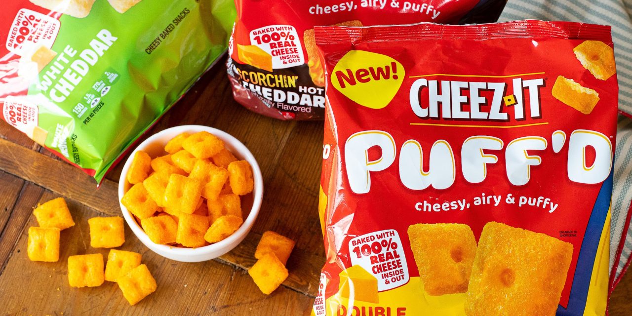 Delicious NEW Cheez-It Puff’d Snacks Are On Sale NOW At Publix