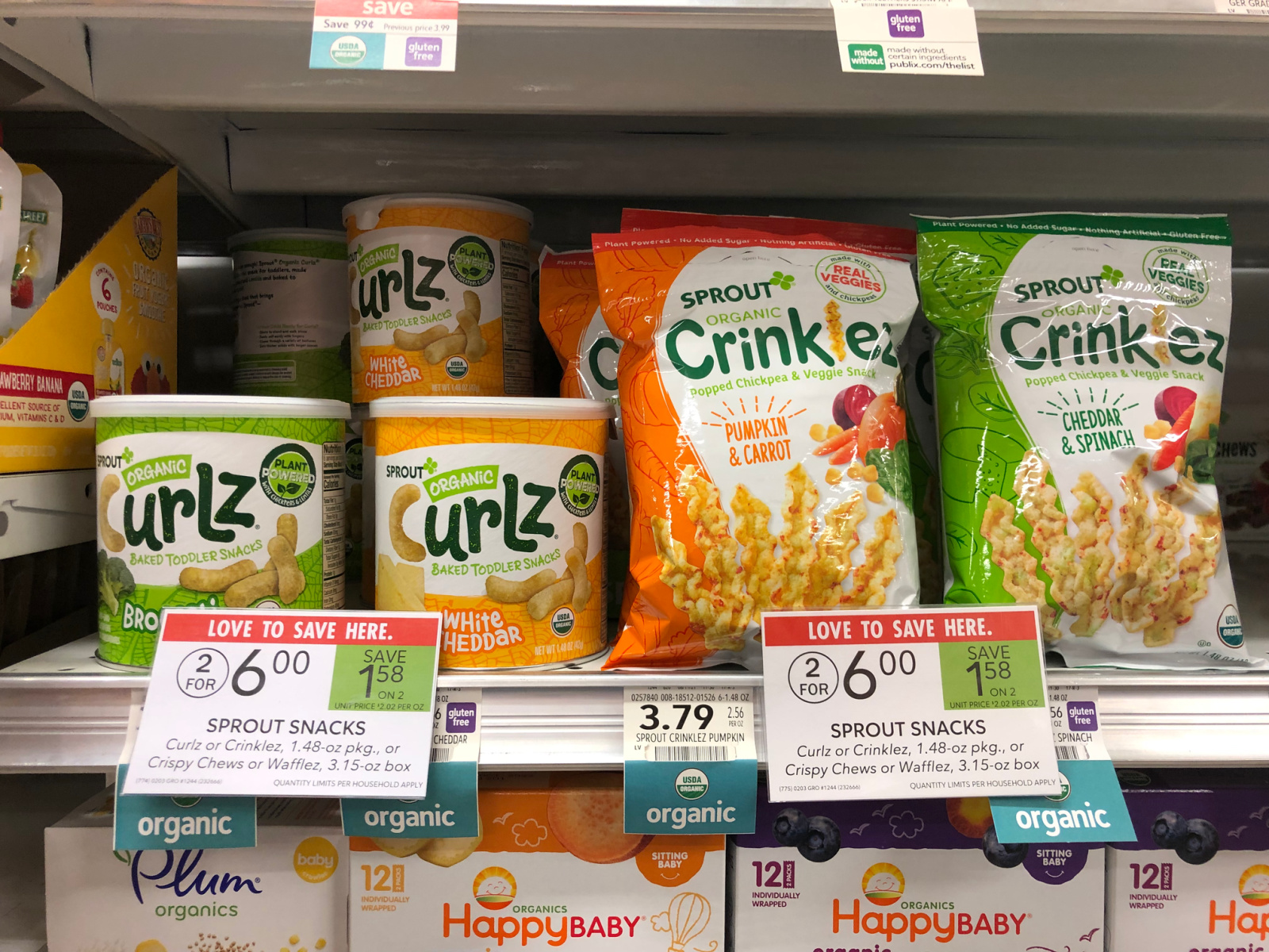 Sprout Snacks Just $2 At Publix on I Heart Publix