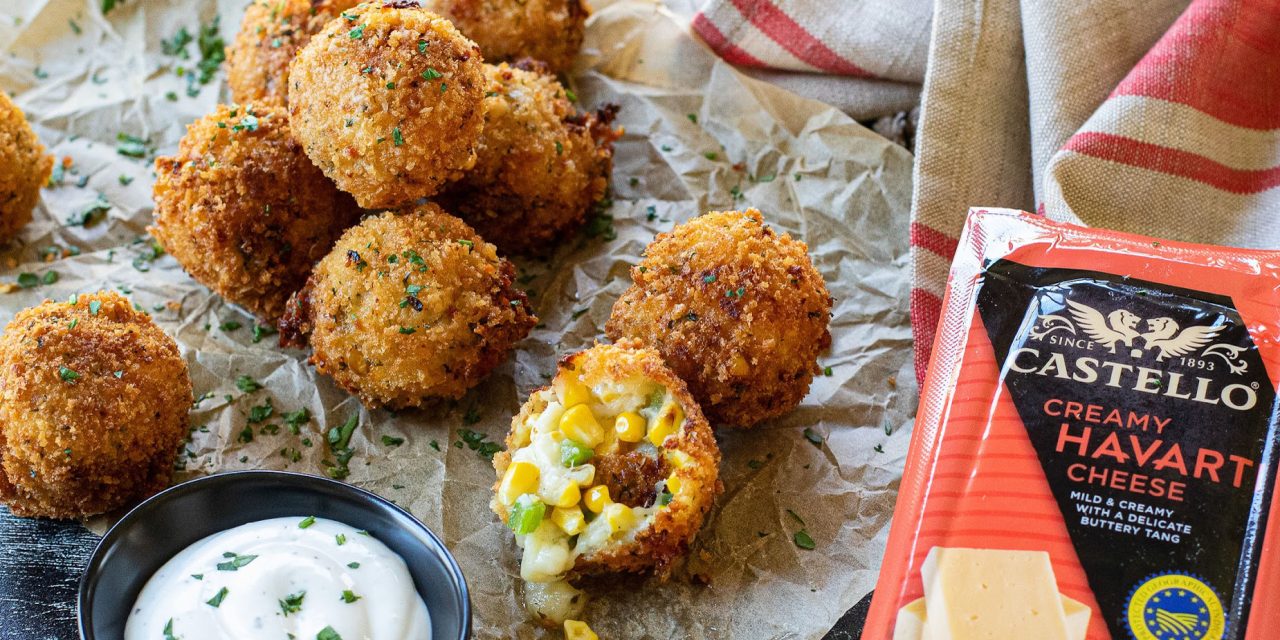 Cheesy Corn Bites Made With Castello® Cheese – Save On Your Favorite Cheese NOW At Publix