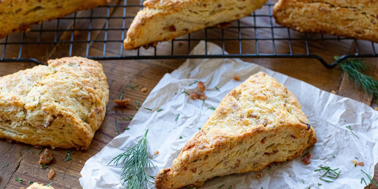 Serve Up A Batch Of Delicious Bacon Havarti Dill Scones At Your Holiday Gathering